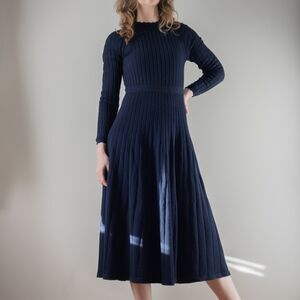 knee length dresses for ladies Clara Linen Blend Shirt Dress-Multi, Tropical Bonanza main image 1